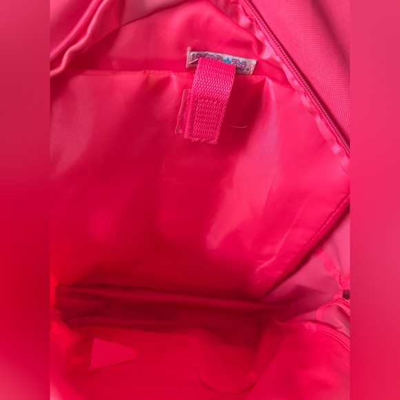 Beautiful sequined pink backpack & lunch box + Hello Kitty Gift - Picture 6 of 7